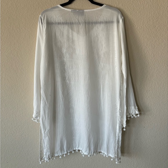 White Lace Swim Cover-Up - Picture 7 of 7